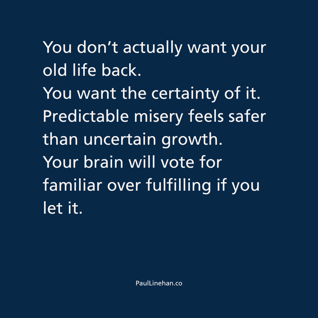 Predictable Misery vs Uncertain Growth