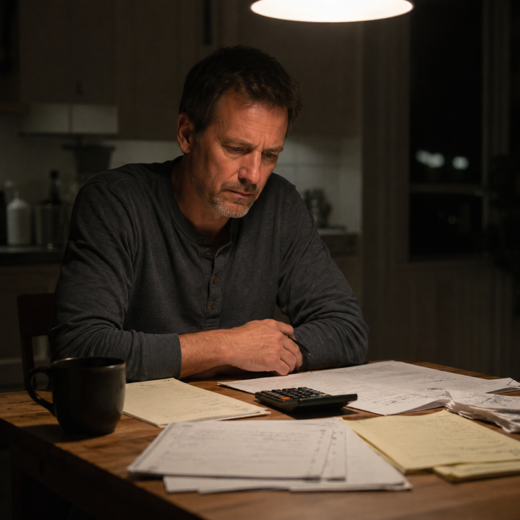 guy calculating the financial cost of never negotiating salary over a career