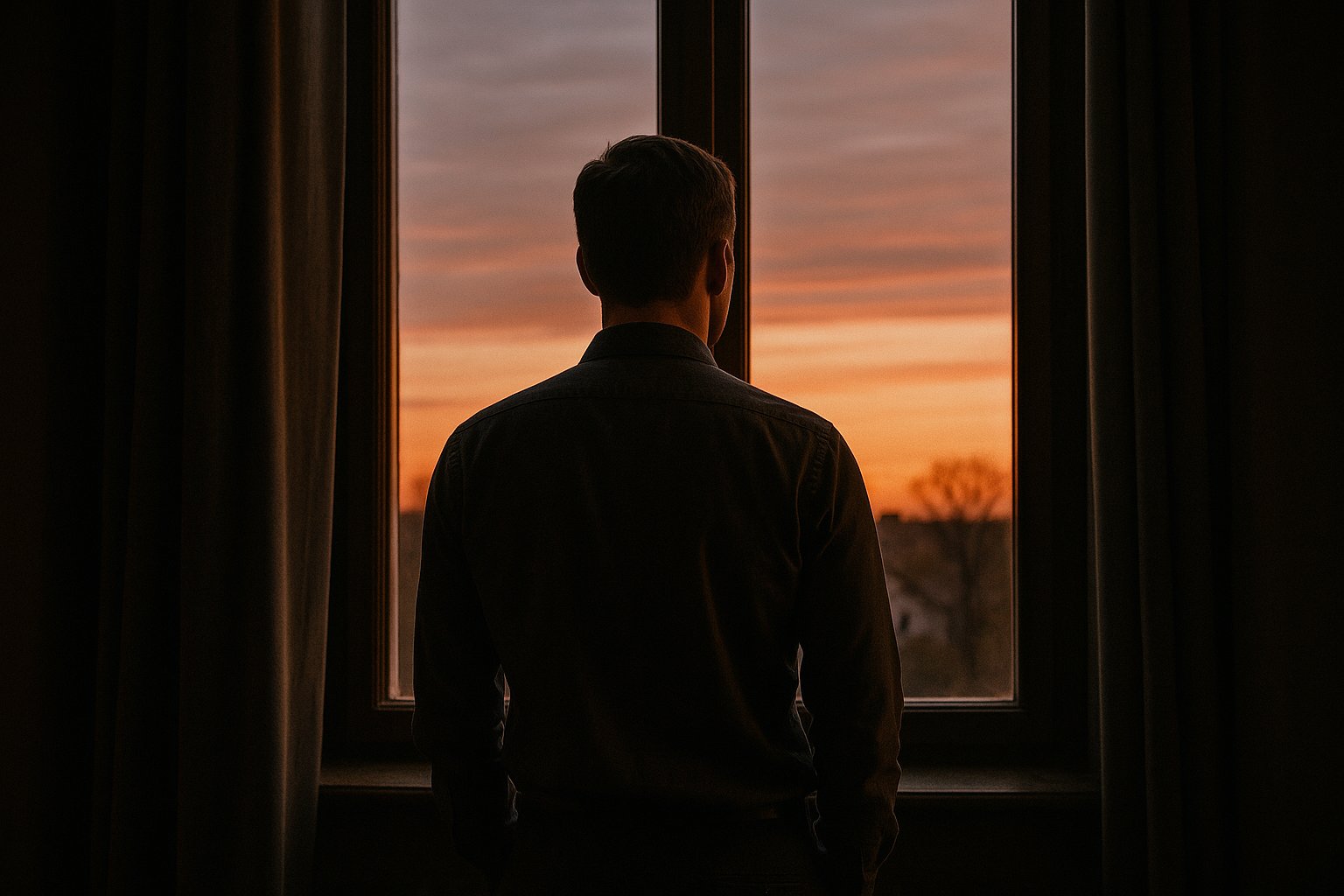 A man deciding to stop making himself convenient