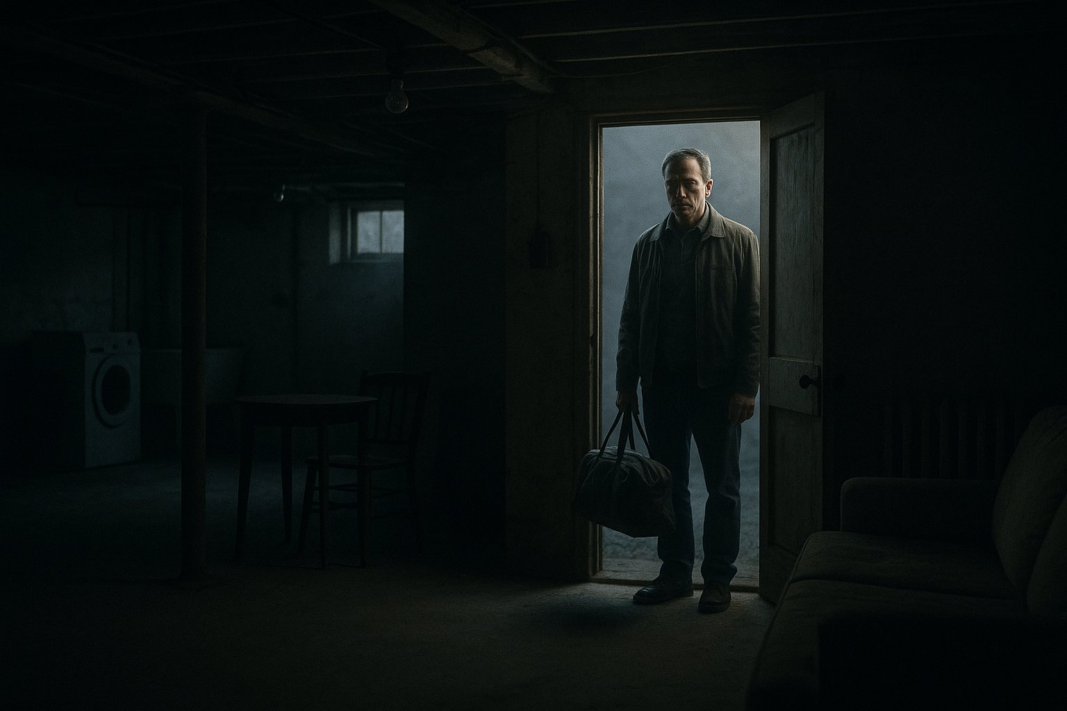 man living in someone else's house as a live-in caregiver