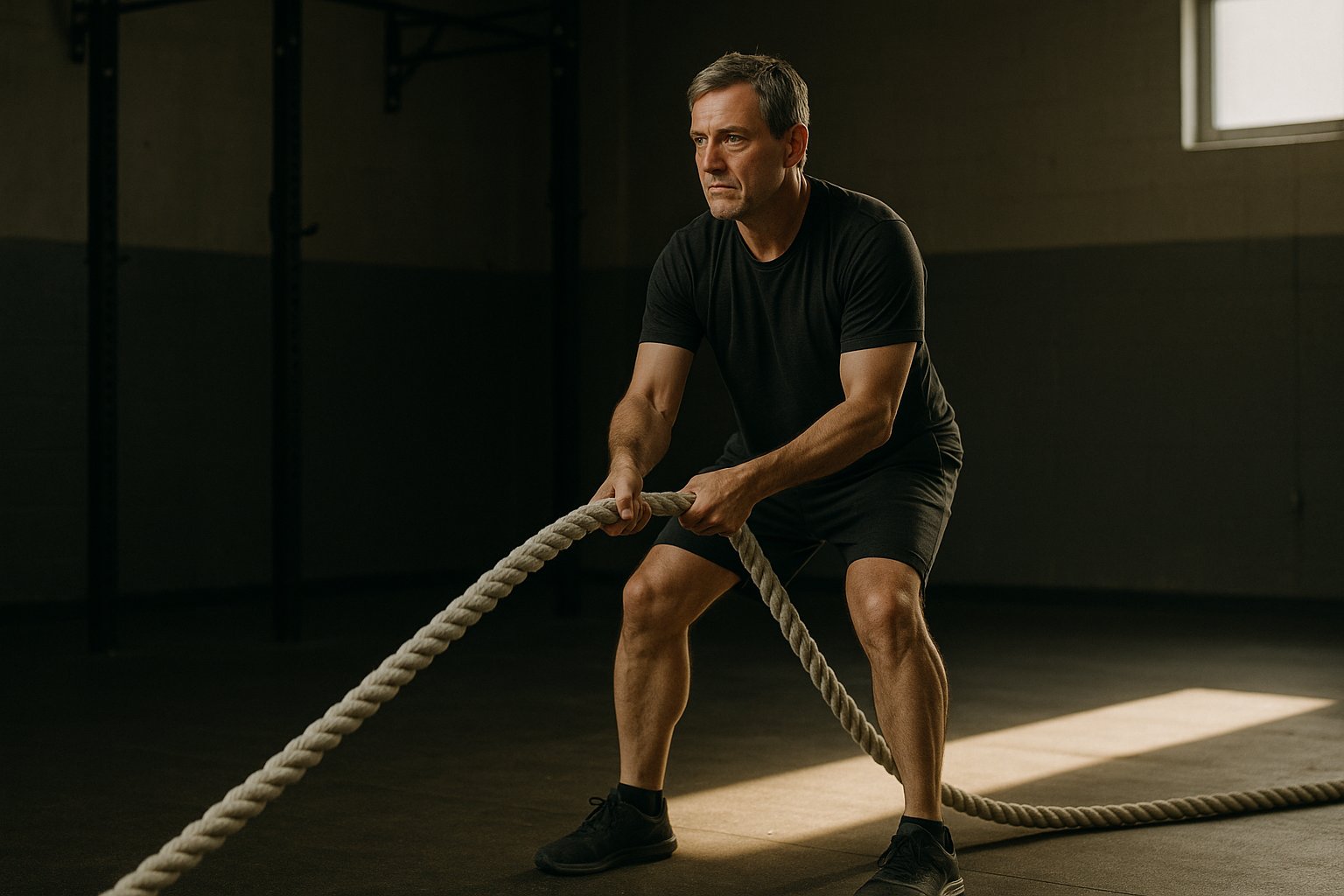 Man choosing which role leads his life
